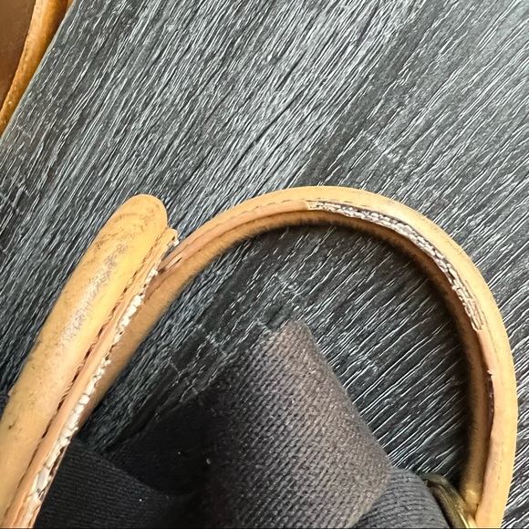 Tory Burch Perforated Logo Black Nylon Drawstring Top handle Large Crossbody - Picture 10 of 14